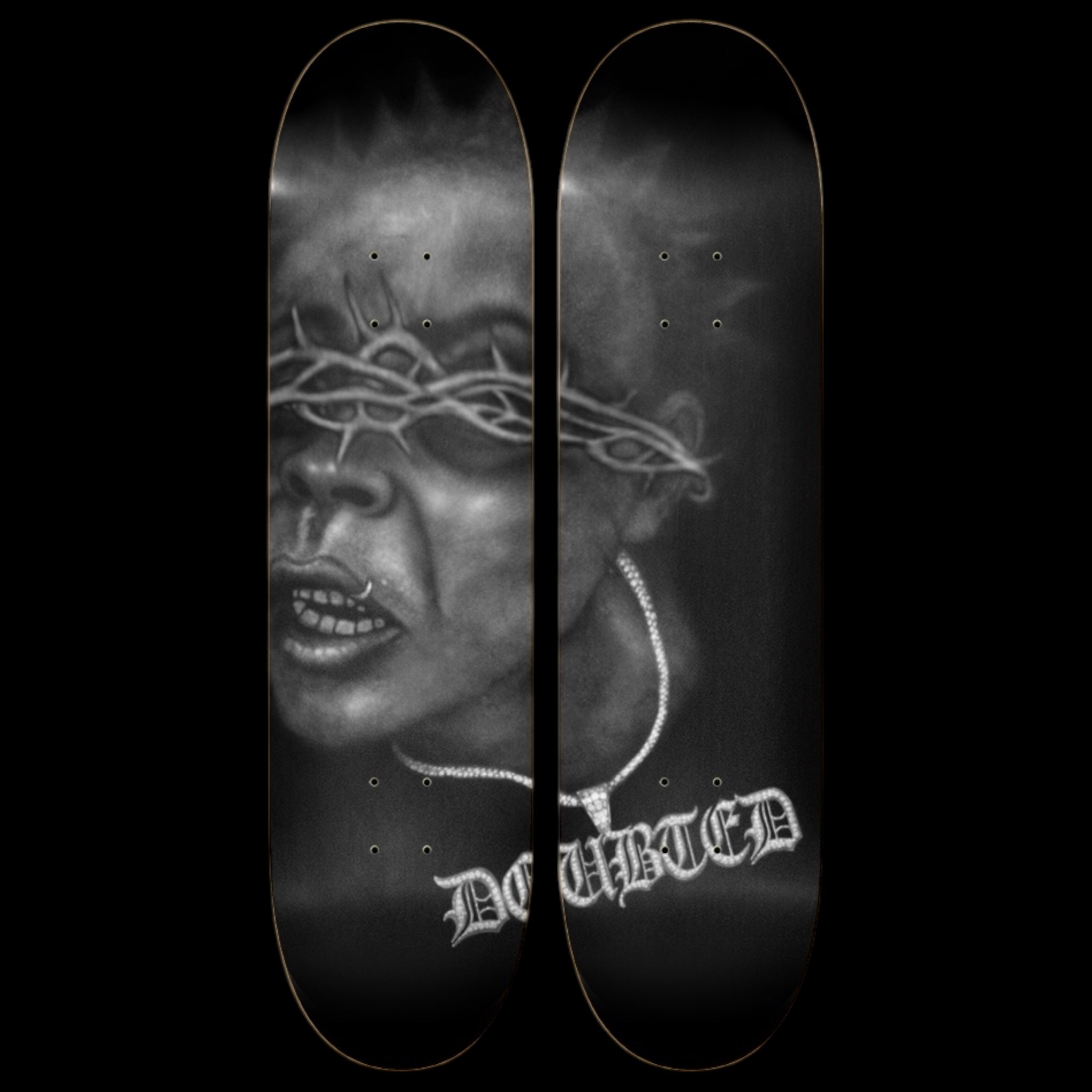 DOUBTED "Blind Faith" Limited edition Double-Deck Skateboard Series